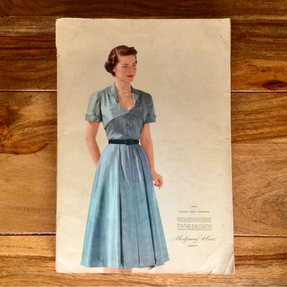 Montgomery Ward Catalog Spring and Summer 1952 - Published by Montgomery Ward